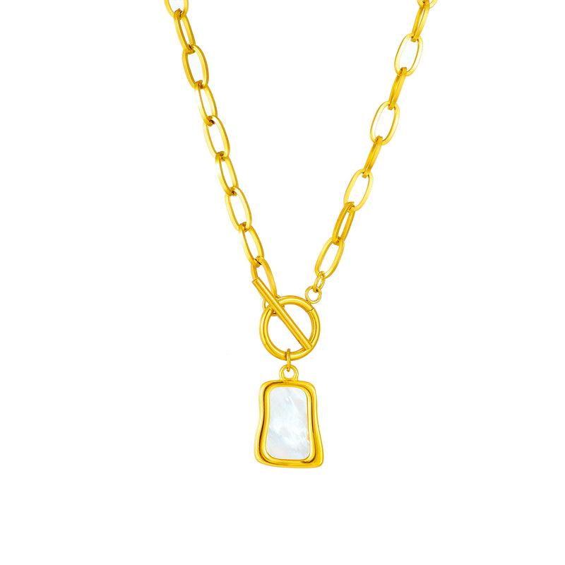 Toggle Necklace - Gold Plated - Yacine & Me