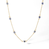 Beaded Necklace - Gold Plated - Yacine & Me