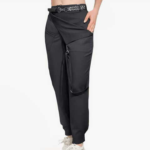 Front Pocket Fold Trousers - Yacine & Me