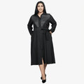 Plus Size - Long Sleeve Midi Dress - Yacine & Me