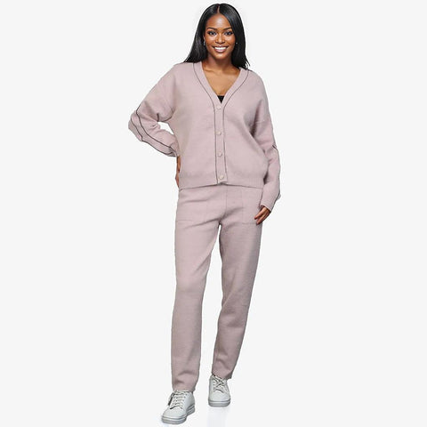 Cardigan & Pants Matching Set - Yacine & Me